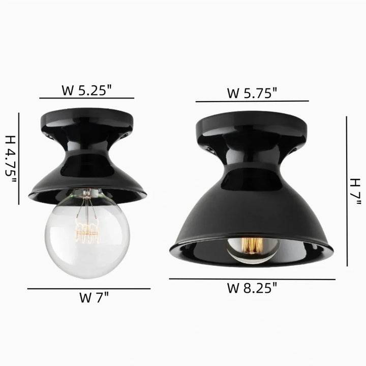 Xaviero Modern Colourful Ceramic Round Ceiling Light