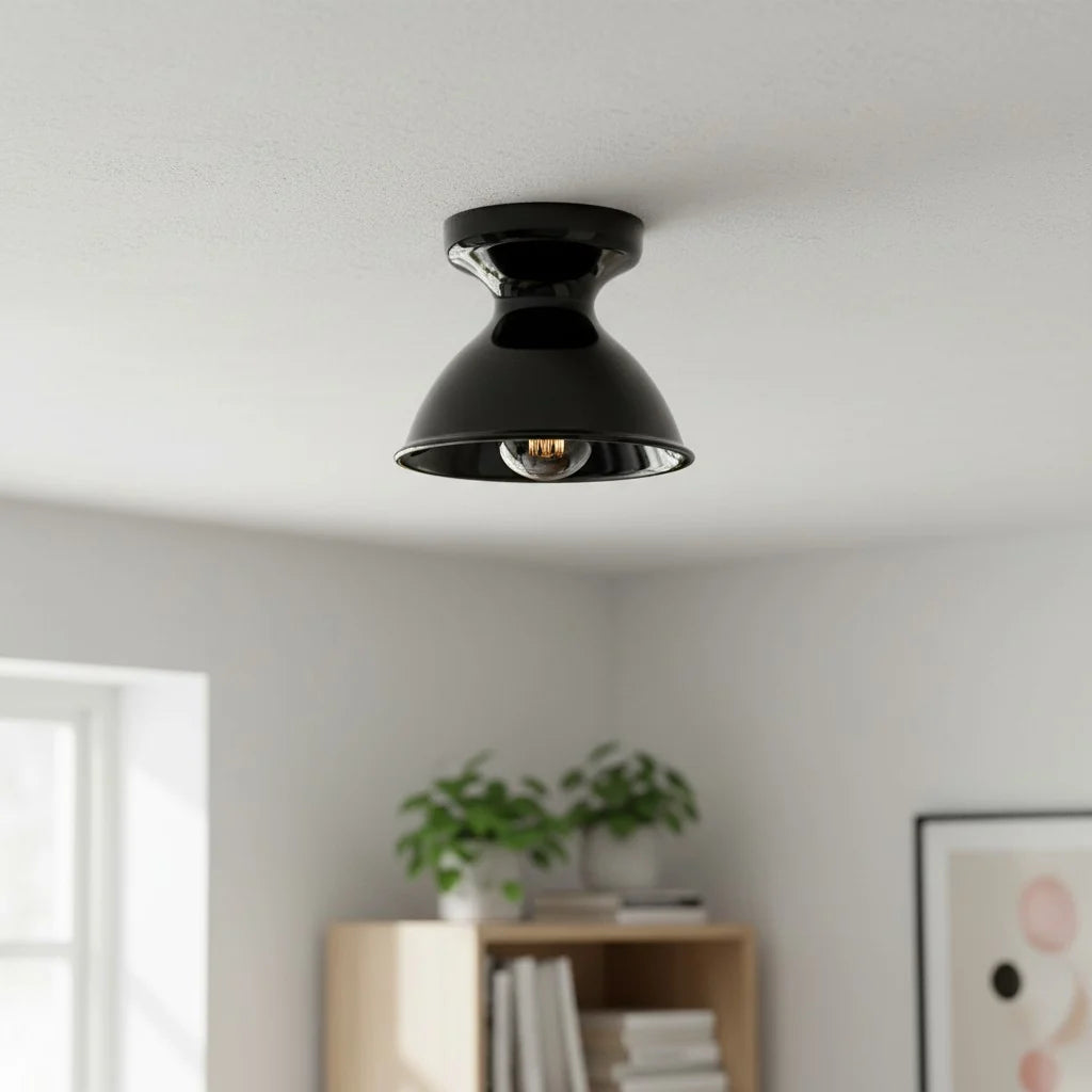 Xaviero Modern Colourful Ceramic Round Ceiling Light