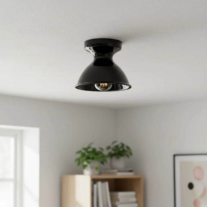 Xaviero Modern Colourful Ceramic Round Ceiling Light