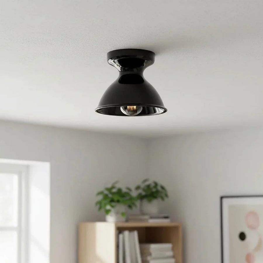 Xaviero Modern Colourful Ceramic Round Ceiling Light