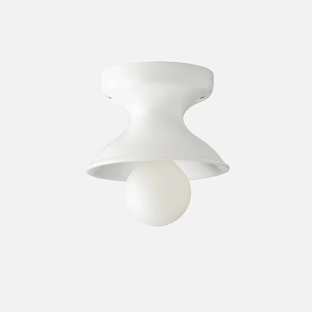 Xaviero Modern Colourful Ceramic Round Ceiling Light