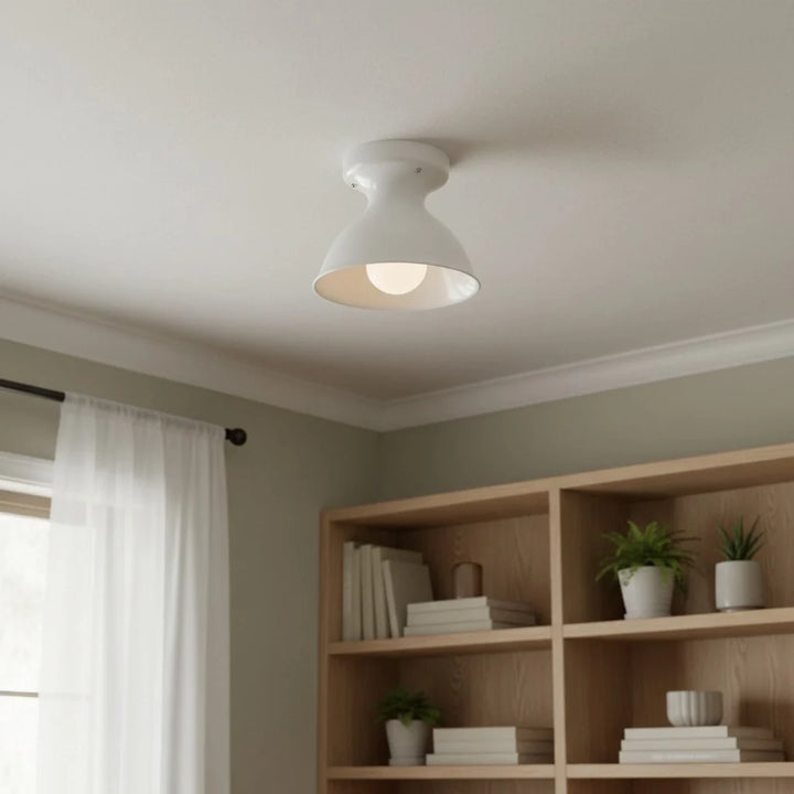 Xaviero Modern Colourful Ceramic Round Ceiling Light