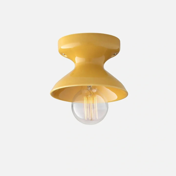 Xaviero Modern Colourful Ceramic Round Ceiling Light