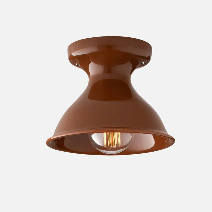 Xaviero Modern Colourful Ceramic Round Ceiling Light