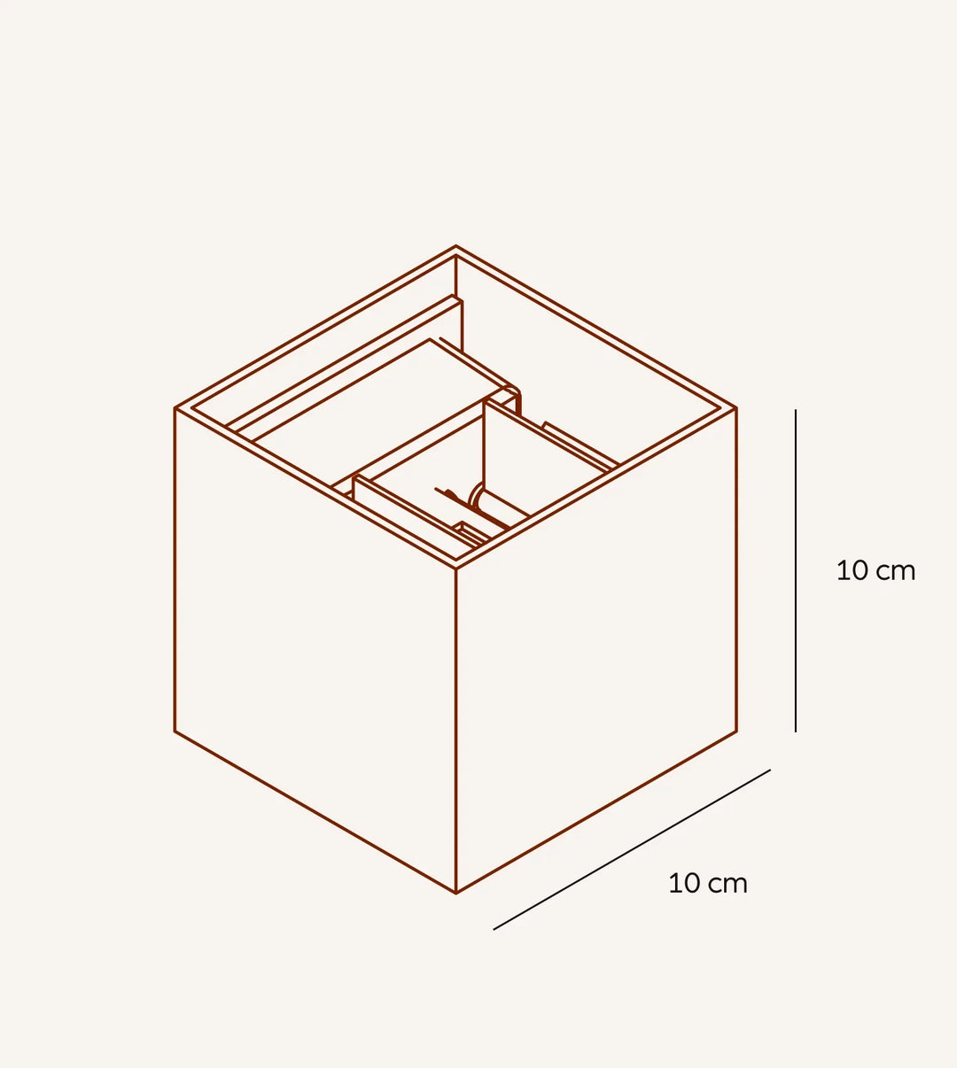 Xena Weatherproof Aluminium Wall Light – image 13