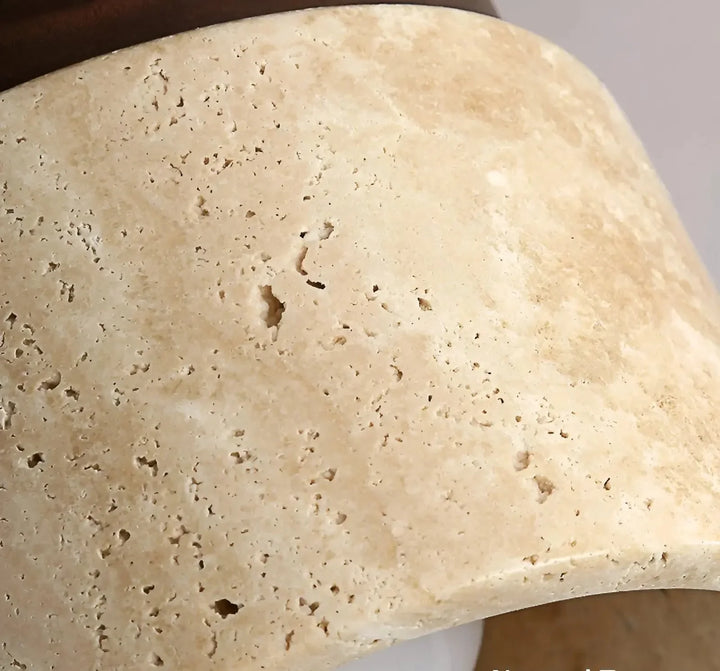 Yetvee Wabi-Sabi Travertine Ceiling Lamp