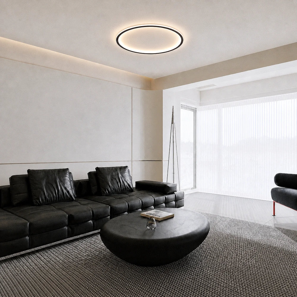 Zev Round Hollow Ceiling Light