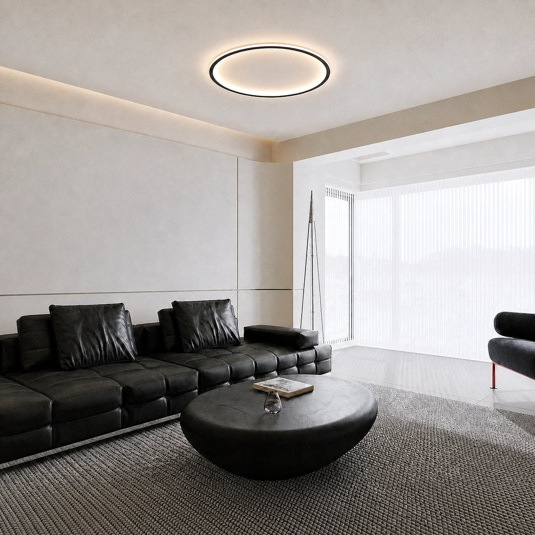 Zev Round Hollow Ceiling Light