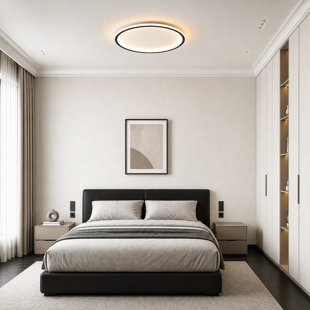 Zev Round Hollow Ceiling Light