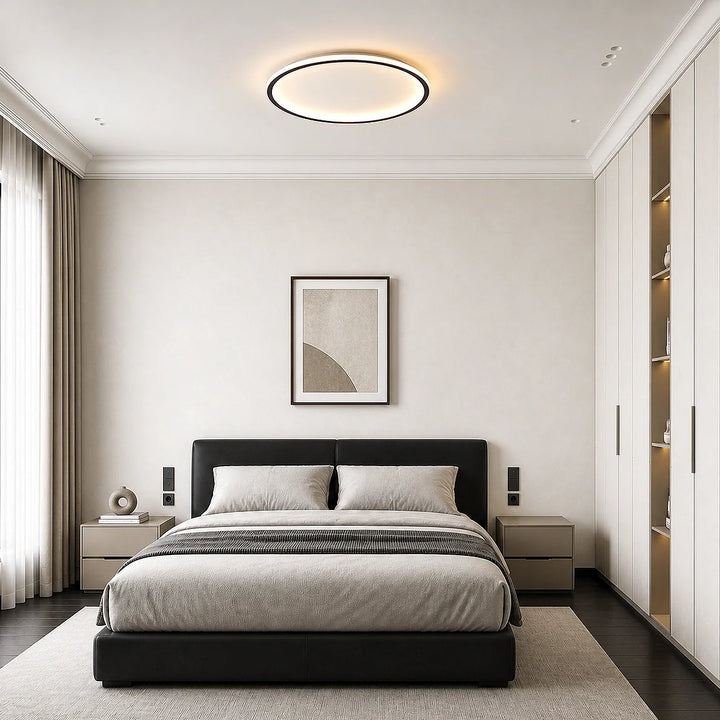Zev Round Hollow Ceiling Light