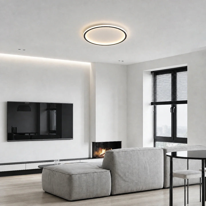 Zev Round Hollow Ceiling Light