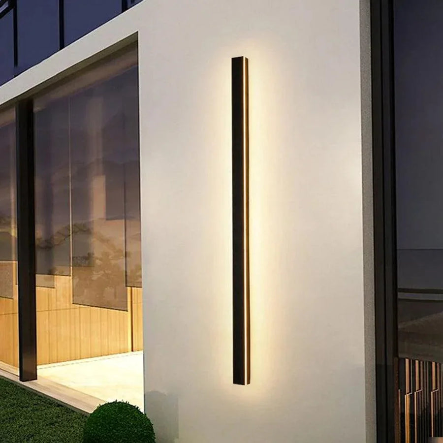 Zelvo Wall Lamp Linear Outdoor, view 2