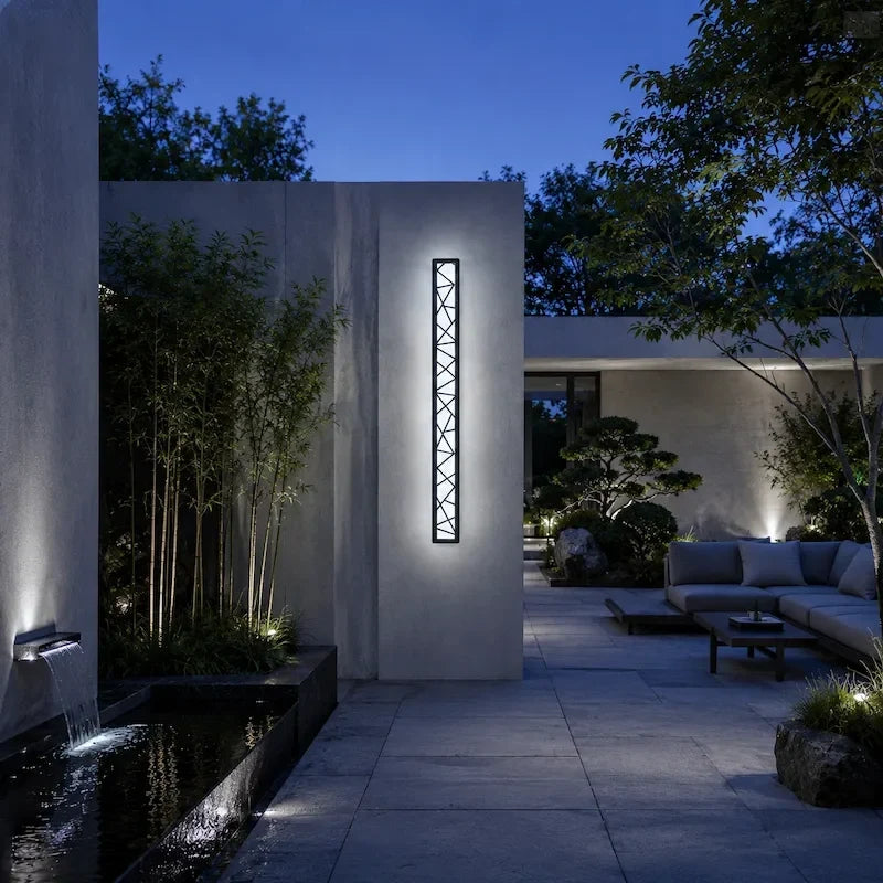 Linear Outdoor LED Wall Sconce