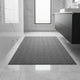 Absorbent loop pile door mat