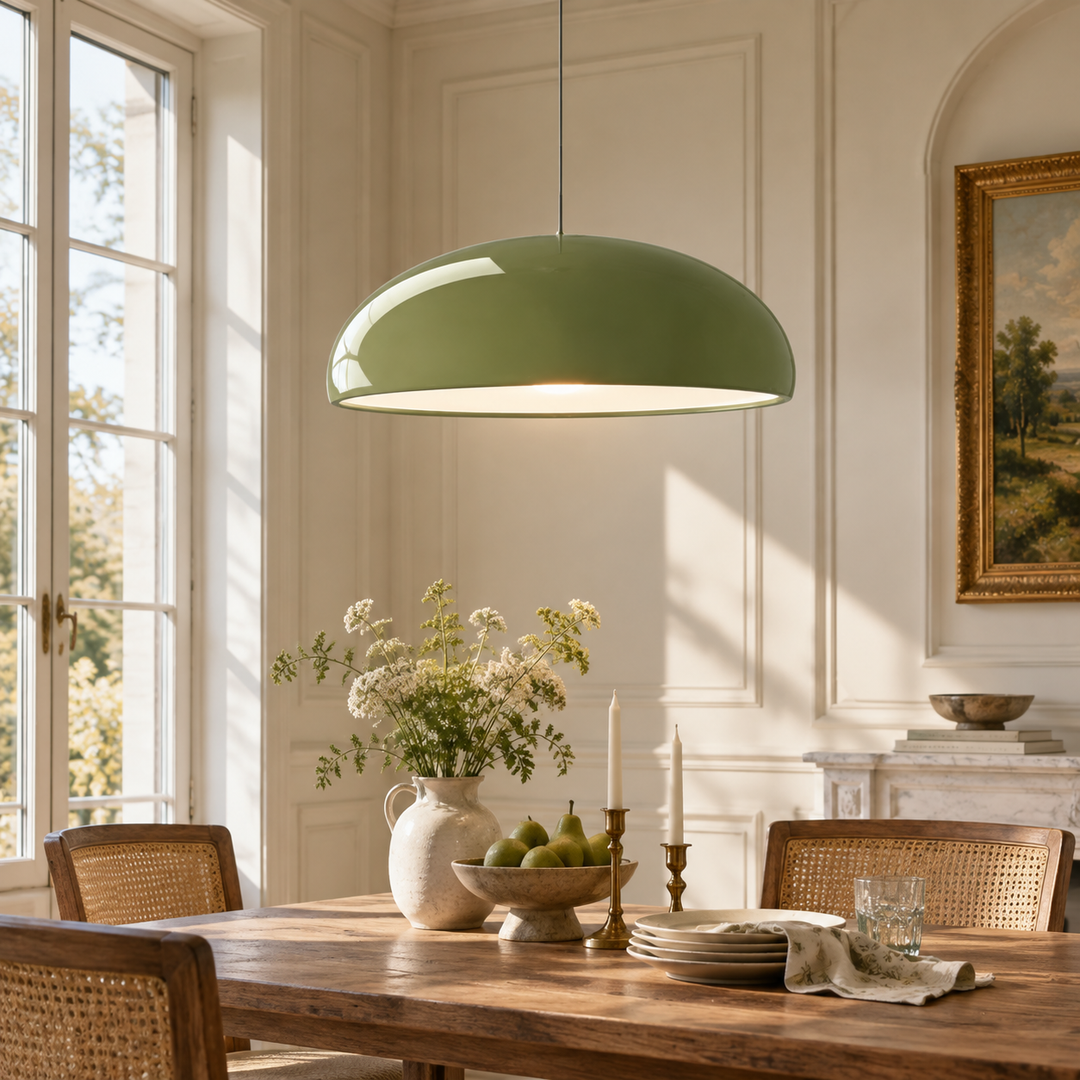 Acrylic Bowl Pendant Light