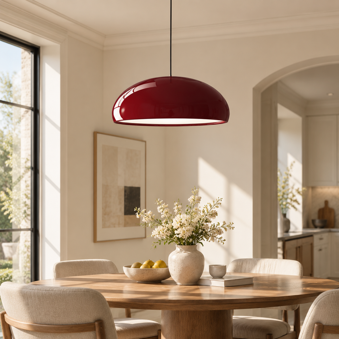 Acrylic Bowl Pendant Light