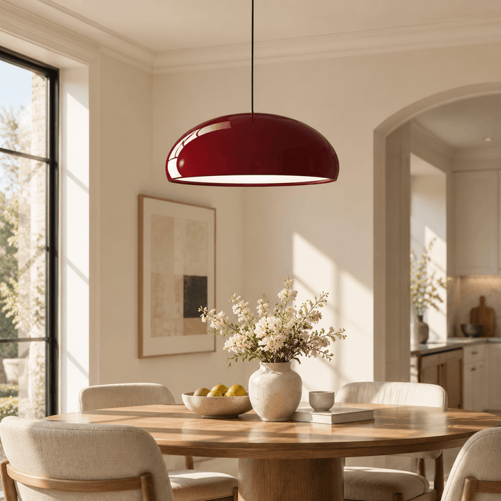 Acrylic Bowl Pendant Light