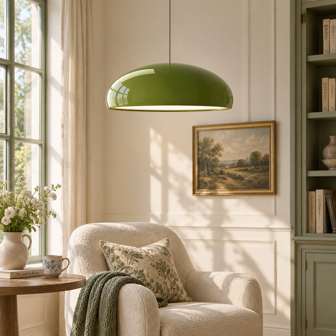 Acrylic Bowl Pendant Light