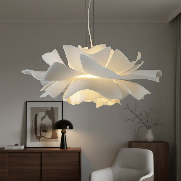 Acrylic Lotus Flower Pendant Light