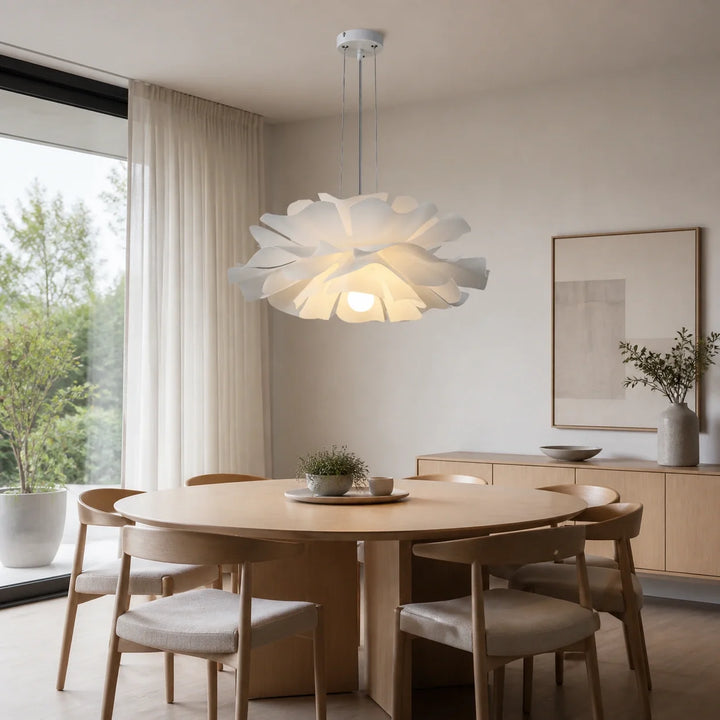 Acrylic Lotus Flower Pendant Light