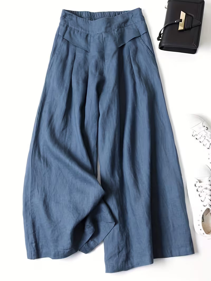 Women's Wide-Leg Loose-Fit Everyday Trousers – image 8