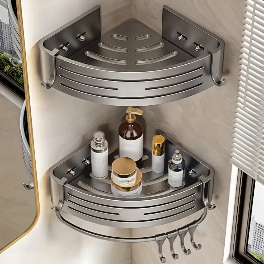 Aluminium Corner Shower Caddy