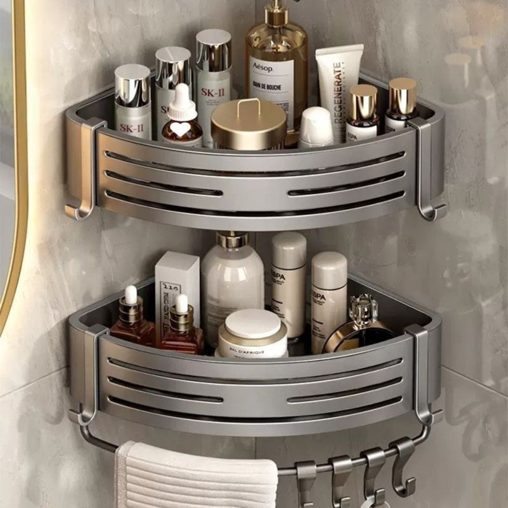 Aluminium Corner Shower Caddy