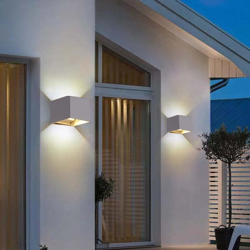 Nexu Modern Adjustable Square Outdoor Wall Lamp LED