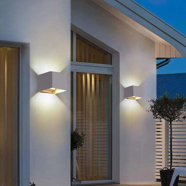 Nexu Modern Adjustable Square Outdoor Wall Lamp LED