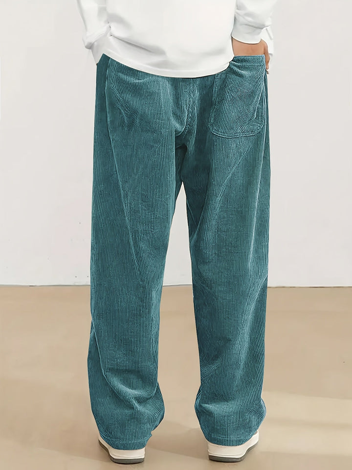 Men's Straight-Leg Relaxed-Fit Everyday Trousers – image 7