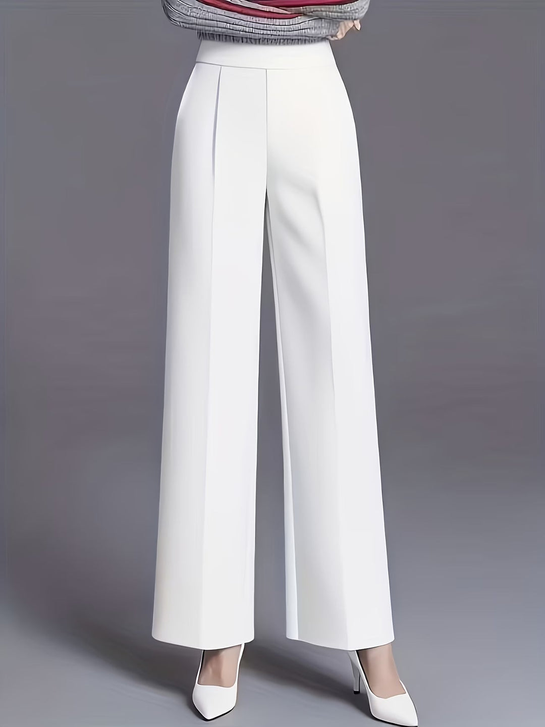 Women's High-Waisted Pocket Everyday Trousers – image 7