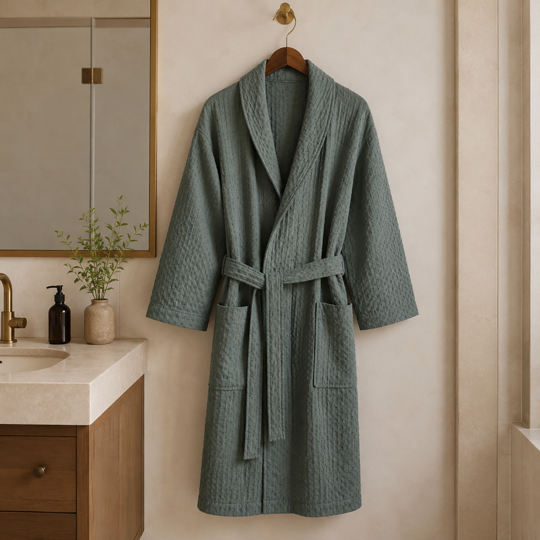 Cotton Bathrobe image 2