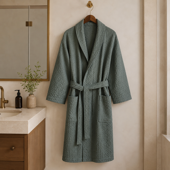 Cotton Bathrobe image 2