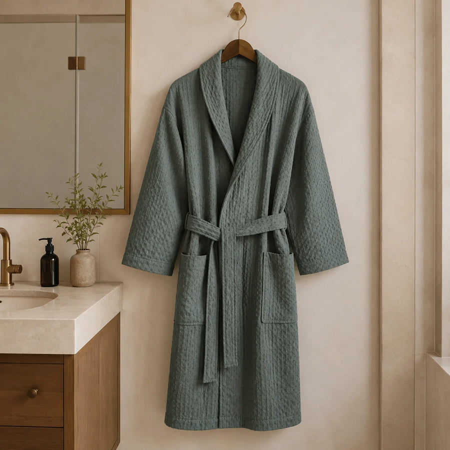 Cotton Bathrobe image 2