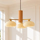 Bauhaus Opal Glass Chandelier