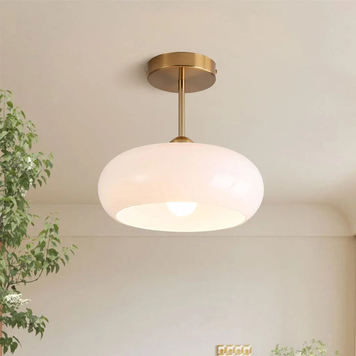 Veda Bauhaus Round Ceiling Light