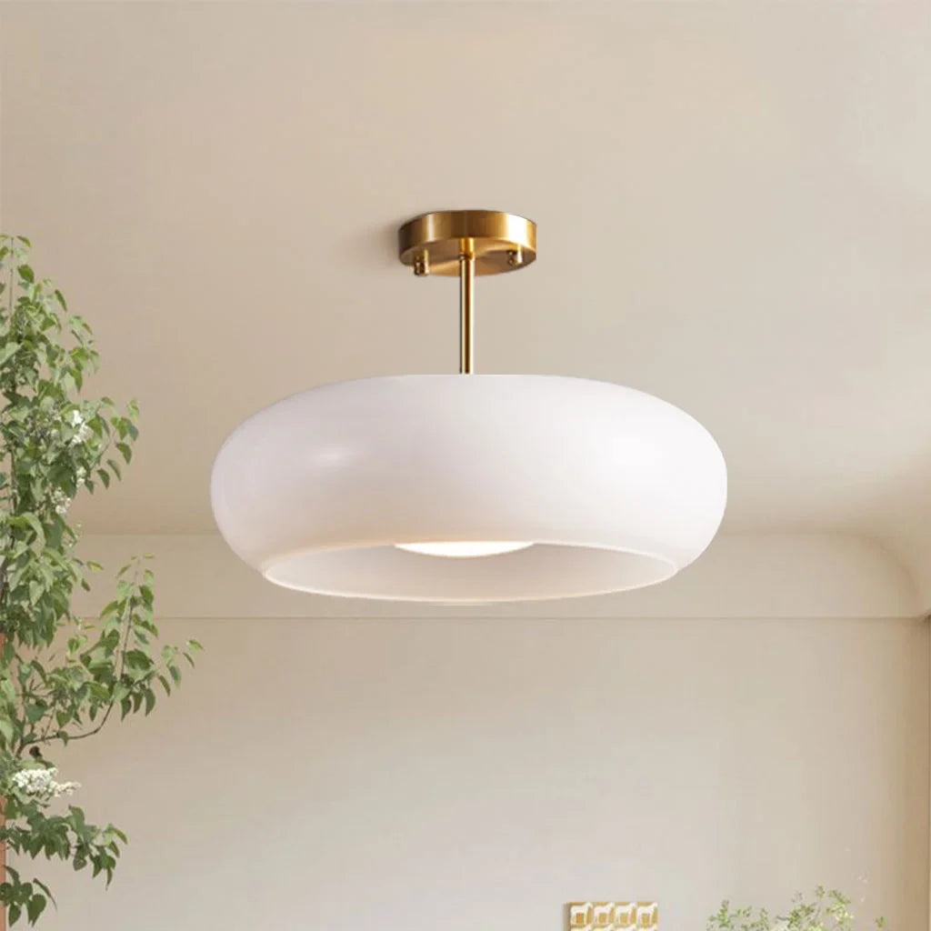 Veda Bauhaus Round Ceiling Light
