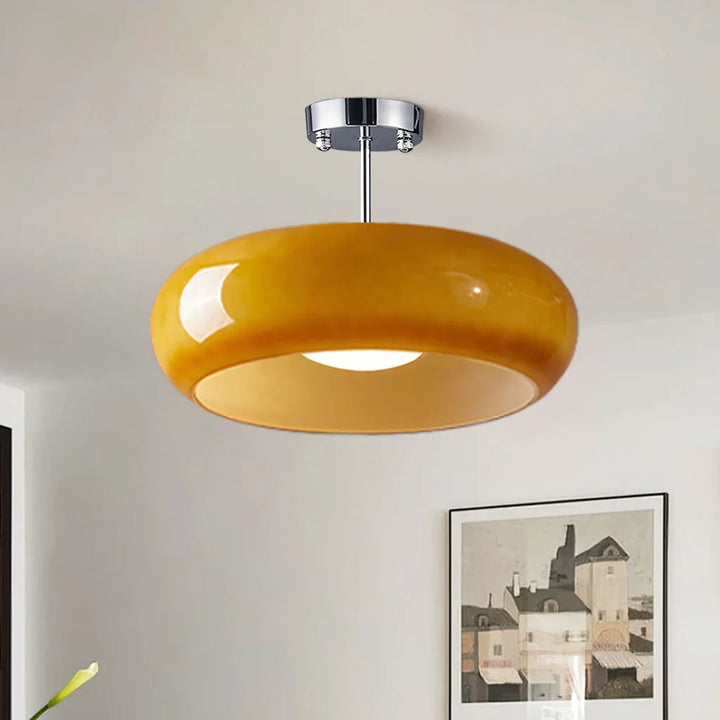 Veda Bauhaus Round Ceiling Light