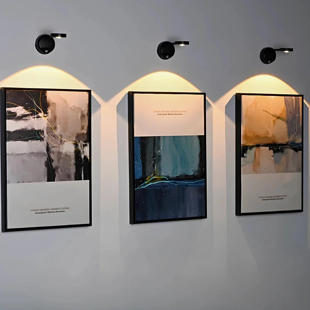 Rechargeable Motion Sensor Spotlight with Remote