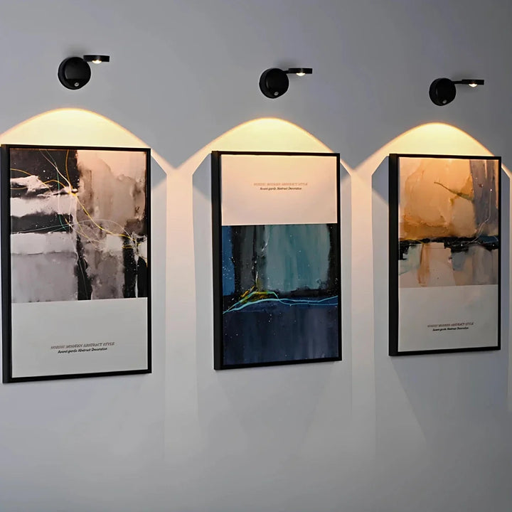 Rechargeable Motion Sensor Spotlight with Remote