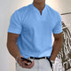 Men's Short-Sleeve V-Neck Summer Top – image 6