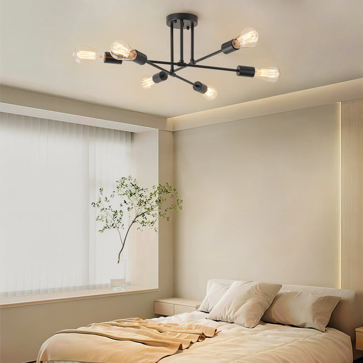 Enki Nordic Semi-recessed Ceiling Lamp
