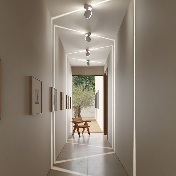 Spectra White Aluminium Ceiling Light – image 6