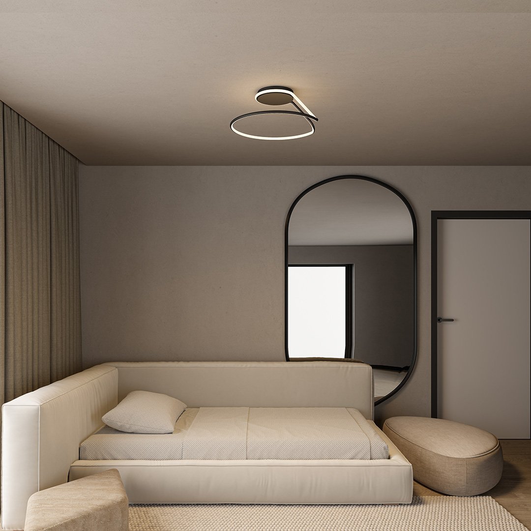 Lumos Dimmable Metal Ceiling Light – image 4