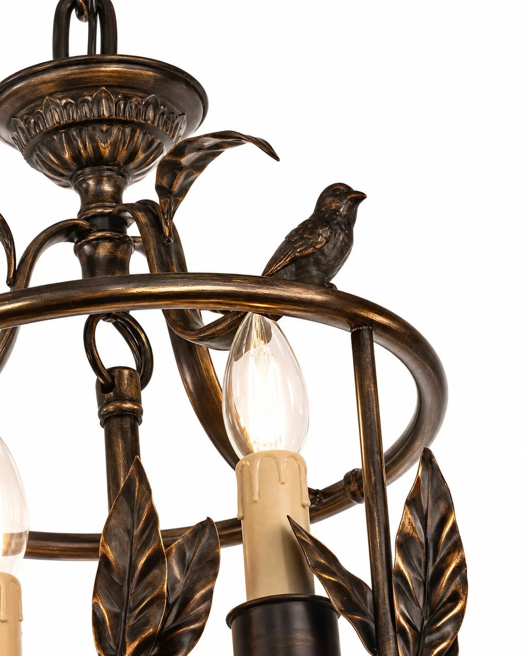 Birdcage Candle Pendant Light