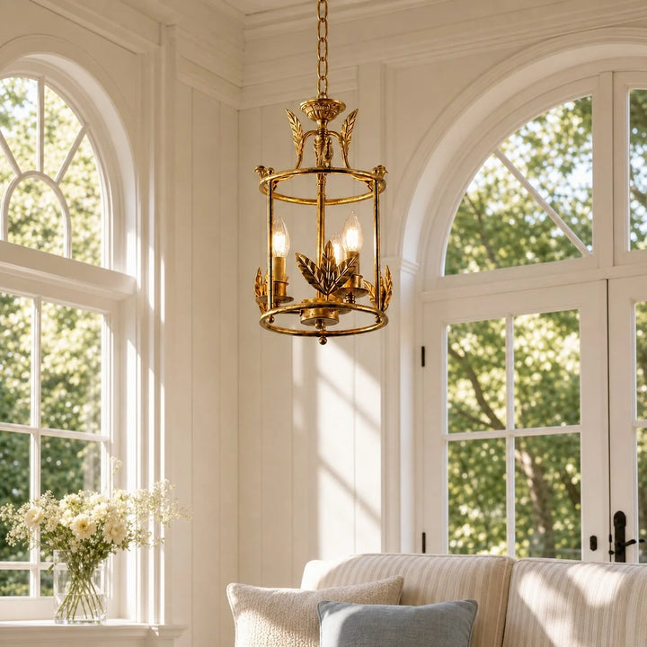 Birdcage Candle Pendant Light