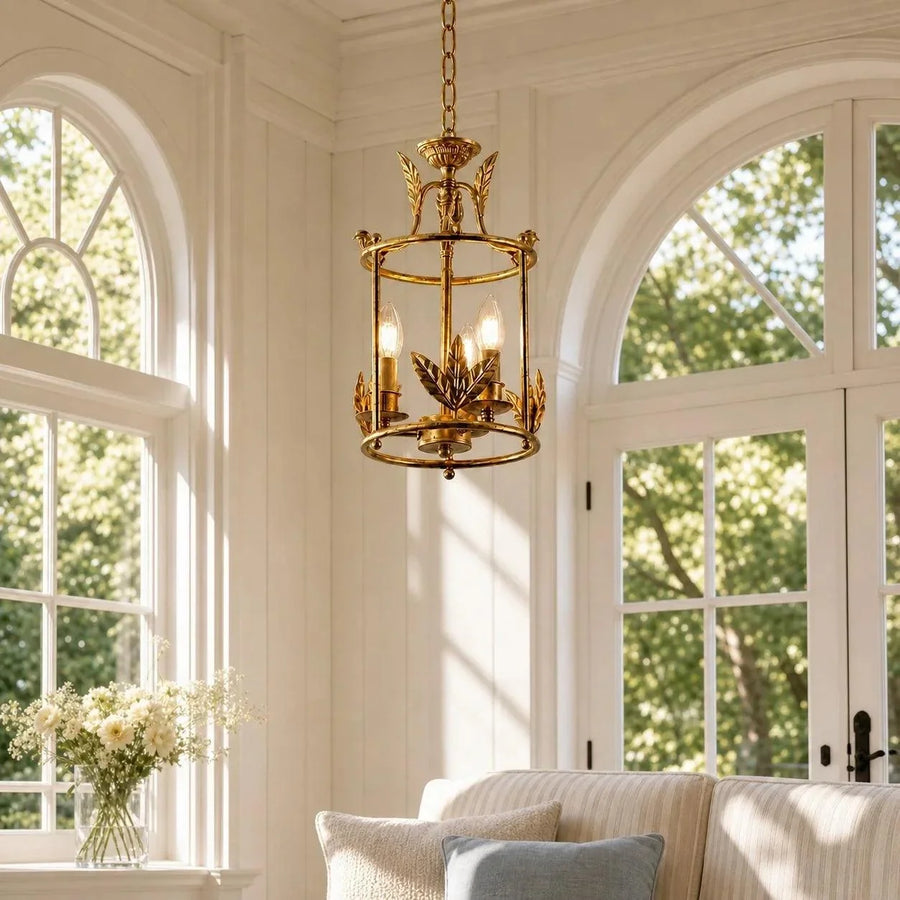 Birdcage Candle Pendant Light