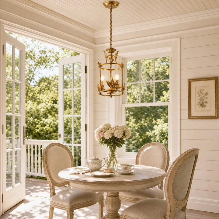 Birdcage Candle Pendant Light