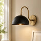 Brass Arm Wall Light