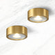 Brass surface LED downlight